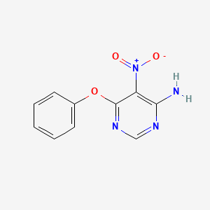 5-Nitro-6-phenoxypyrimidin-4-amine