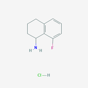 8-Fluoro-1,2,3,4-tetrahydronaphthalen-1-amine hydrochloride