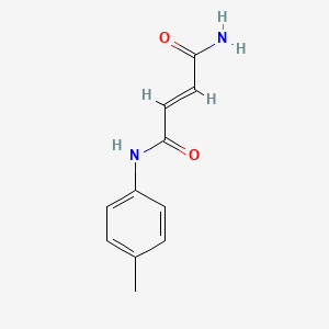 molecular formula C11H12N2O2 B2924119 N1-(p-tolyl)fumaramide CAS No. 307526-48-3