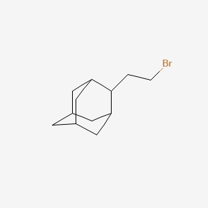 molecular formula C12H19Br B2924548 2-(2-Bromoethyl)adamantane CAS No. 1799961-79-7
