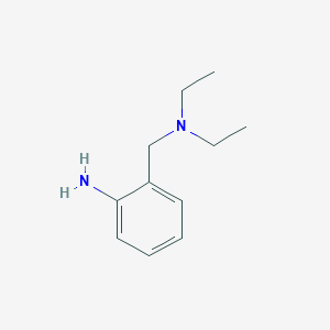 molecular formula C11H18N2 B2924613 2-[(Diethylamino)methyl]aniline CAS No. 27958-83-4