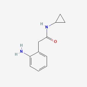 2-(2-aminophenyl)-N-cyclopropylacetamide