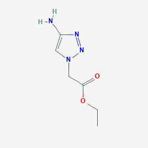 ethyl 2-(4-amino-1H-1,2,3-triazol-1-yl)acetate