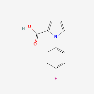 1-(4-fluorophenyl)-1H-pyrrole-2-carboxylic acid