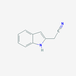 molecular formula C10H8N2 B029248 2-(1H-indol-2-yl)acetonitrile CAS No. 7210-27-7