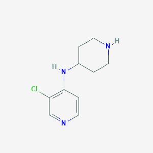 3-chloro-N-(piperidin-4-yl)pyridin-4-amine