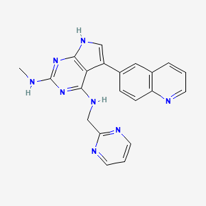 molecular formula C21H18N8 B2925002 T025 