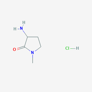 3-Amino-1-methylpyrrolidin-2-one hydrochloride