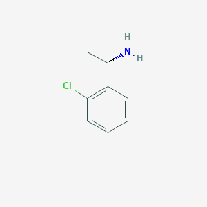 (S)-1-(2-Chloro-4-methylphenyl)ethan-1-amine