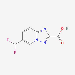 6-(Difluoromethyl)-[1,2,4]triazolo[1,5-a]pyridine-2-carboxylic acid