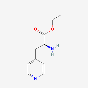 molecular formula C10H14N2O2 B2925741 Ethyl (2S)-2-amino-3-pyridin-4-ylpropanoate CAS No. 200872-69-1