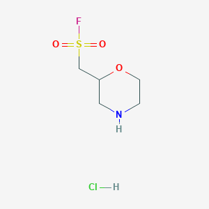 (Morpholin-2-yl)methanesulfonyl fluoride hydrochloride