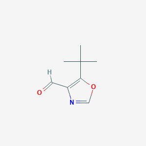 5-Tert-butyloxazole-4-carboxaldehyde
