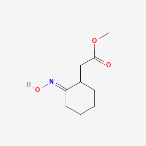 Methyl 2-[2-(hydroxyimino)cyclohexyl]acetate