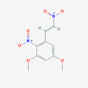 1,5-dimethoxy-2-nitro-3-[(E)-2-nitrovinyl]benzene