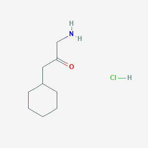 1-Amino-3-cyclohexylpropan-2-one hydrochloride