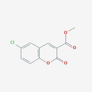 molecular formula C11H7ClO4 B2926114 methyl 6-chloro-2-oxo-2H-chromene-3-carboxylate CAS No. 91058-98-9