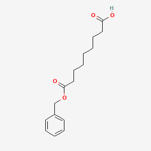 molecular formula C16H22O4 B2926119 9-(Benzyloxy)-9-oxononanoic acid CAS No. 15570-42-0