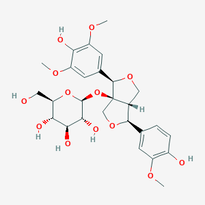 molecular formula C27H34O13 B029264 Fraxiresinol 1-O-glucoside CAS No. 89199-94-0