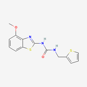 B2926420 1-(4-Methoxybenzo[d]thiazol-2-yl)-3-(thiophen-2-ylmethyl)urea CAS No. 945474-93-1