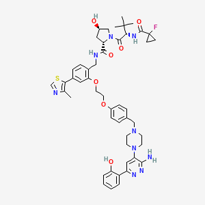 molecular formula C49H58FN9O7S B2926427 ACBI1 CAS No. 2375564-55-7
