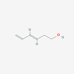 molecular formula C6H10O B2926507 (3E)-hexa-3,5-dien-1-ol CAS No. 73670-87-8