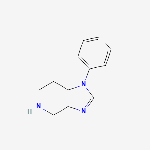1-phenyl-1H,4H,5H,6H,7H-imidazo[4,5-c]pyridine