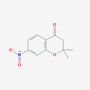 7-Nitro-2,2-dimethyl-2,3-dihydro-4H-1-benzopyran-4-one