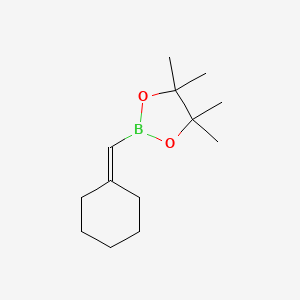 2-(Cyclohexylidenemethyl)-4,4,5,5-tetramethyl-1,3,2-dioxaborolane