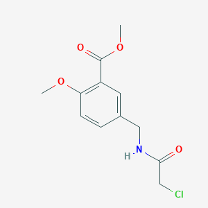 Methyl 5-[[(2-chloroacetyl)amino]methyl]-2-methoxybenzoate