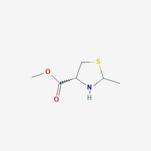 (4R)-2-Methylthiazolidine-4alpha-carboxylic acid methyl ester