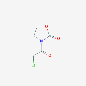 3-(2-Chloroacetyl)-1,3-oxazolidin-2-one