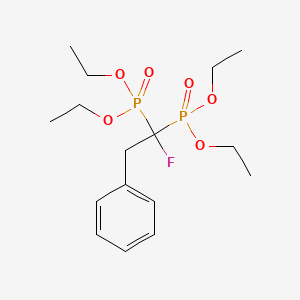 Tetraethyl (1-fluoro-2-phenylethane-1,1-diyl)bis(phosphonate)
