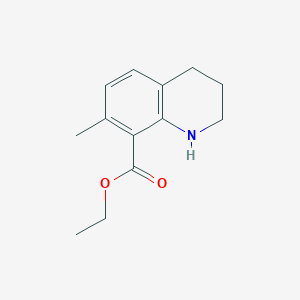 B2927138 Ethyl 7-methyl-1,2,3,4-tetrahydroquinoline-8-carboxylate CAS No. 2248268-11-1