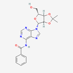 molecular formula C20H21N5O5 B2927220 N6-Benzoyl-2',3'-isopropylideneadenosine CAS No. 39947-04-1