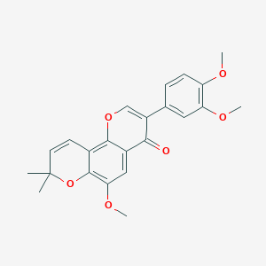 molecular formula C23H22O6 B2927270 Durallone CAS No. 173792-74-0