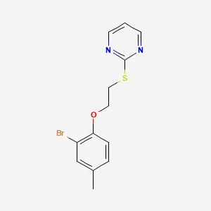 molecular formula C13H13BrN2OS B2927325 ZLN024 CAS No. 723249-01-2