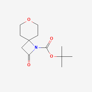 Tert-butyl 2-oxo-7-oxa-1-azaspiro[3.5]nonane-1-carboxylate
