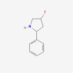 4-Fluoro-2-phenylpyrrolidine