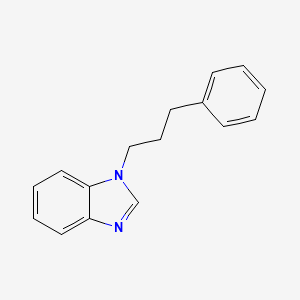 molecular formula C16H16N2 B2927450 1-(3-phenylpropyl)-1H-1,3-benzodiazole CAS No. 871672-90-1