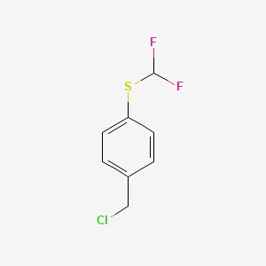 1-(Chloromethyl)-4-[(difluoromethyl)sulfanyl]benzene