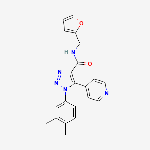 5-(4-Fluorobenzoyl)-2-[(4-propylpiperazin-1-yl)carbonyl]-4,5,6,7-tetrahydrothieno[3,2-c]pyridine