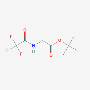 molecular formula C8H12F3NO3 B2927595 tert-Butyl (2,2,2-trifluoroacetyl)glycinate CAS No. 63959-88-6