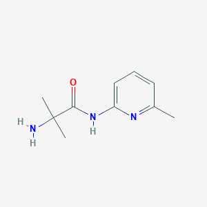 2-amino-2-methyl-N-(6-methylpyridin-2-yl)propanamide