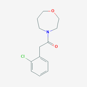 2-(2-Chlorophenyl)-1-(1,4-oxazepan-4-yl)ethan-1-one