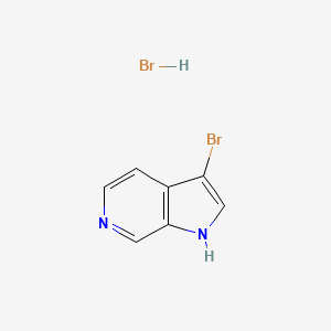 3-bromo-1H-pyrrolo[2,3-c]pyridine hydrobromide