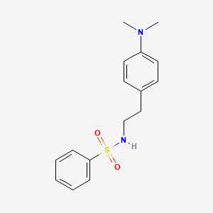 N-(4-(dimethylamino)phenethyl)benzenesulfonamide