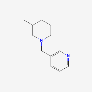 3-[(3-Methyl-1-piperidinyl)methyl]pyridine