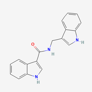 N-(1H-Indol-3-ylmethyl)-1H-indole-3-carboxamide