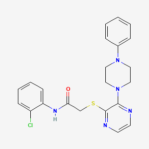 4-(1-ethyl-1H-pyrazol-5-yl)-N-(2-thienylmethyl)thiophene-2-sulfonamide